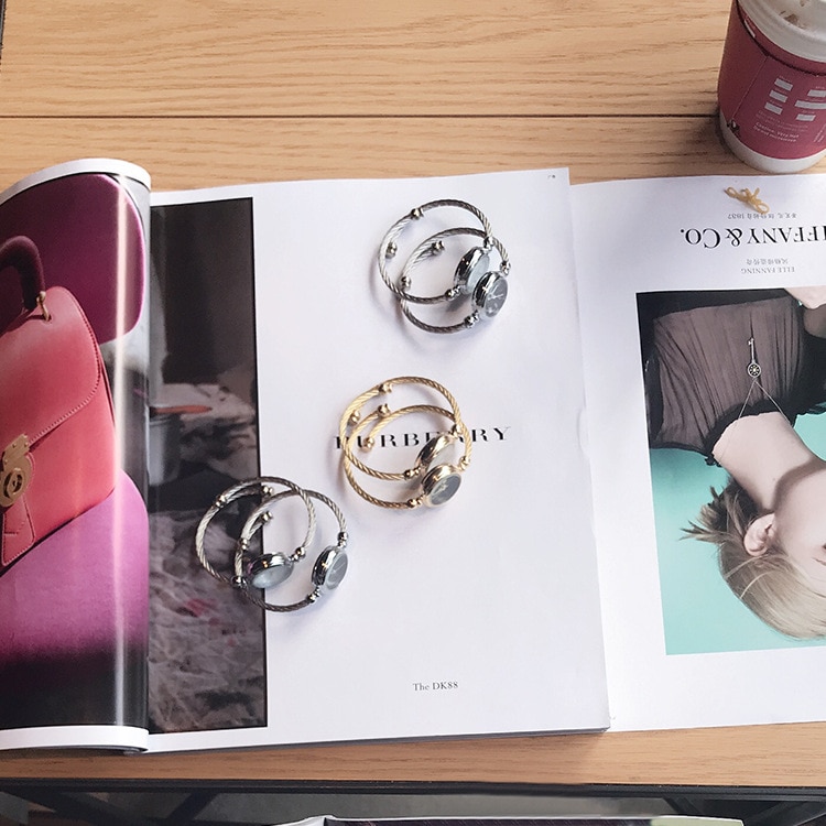 women's bracelet watches minimalist stylish bangle strap women quartz watch BGG brand simple gold female clock