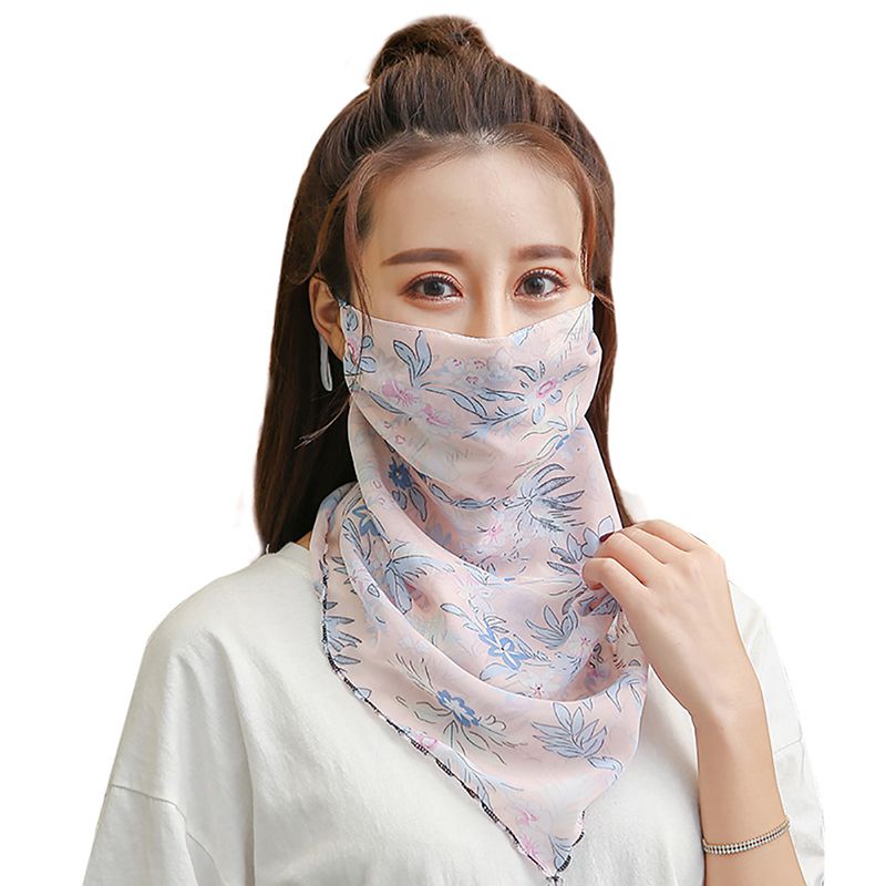 Outdoor Half Gezichtsmasker Dubbelzijdig Winddicht stofdicht Zonnescherm Hals Cover Protector Maskers Sjaal