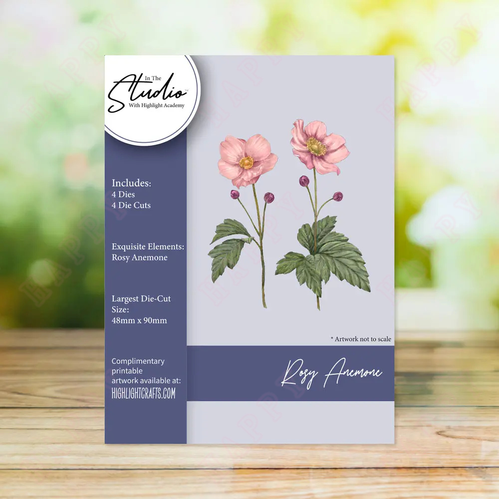Cardinal Carnation Die Metal Cutting Dies For DIY Scrapbooking Diary Album Paper Cards Decorative Craft Embossing Template: VIOLET/紫罗兰