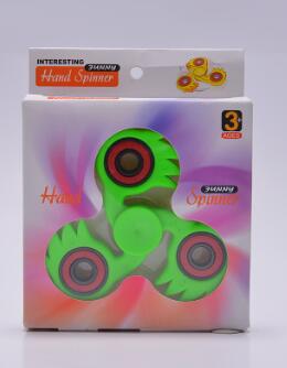 Vingertop Gyro Handspin Gyroscoop Vingers Spiraal Stress Reliever Zweepslagen Top Speelgoed Hobby Klassieke Speelgoed Tol: Green Fingertip Gyro
