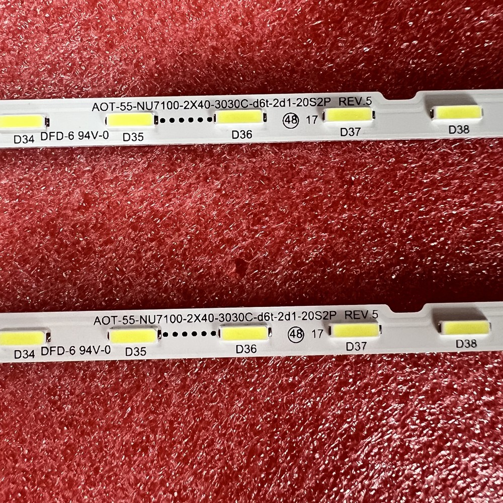 LED Backlight strip for Samsung UE55RU7472U UE55RU7092U UE55RU7172U UE55RU7406U UE55RU7025K UE55RU7120U UE55RU7170S UE55RU7300K