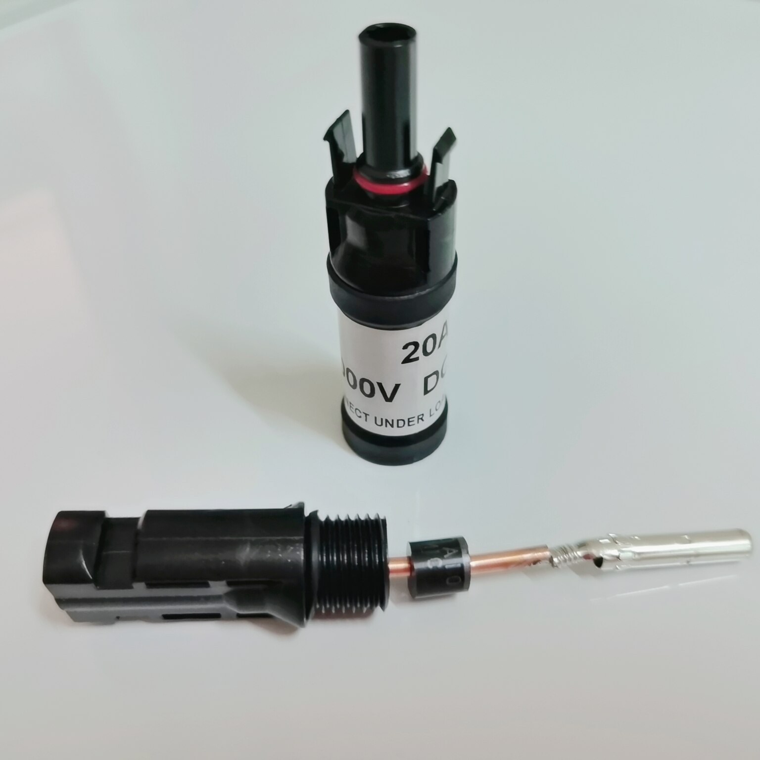 !! 10 Pieces x 10A 15A 20A 30A DC Diode Solar Plug Connector, Diode Connector 10A/15A/20A/30A for Solar PV System 1000VDC