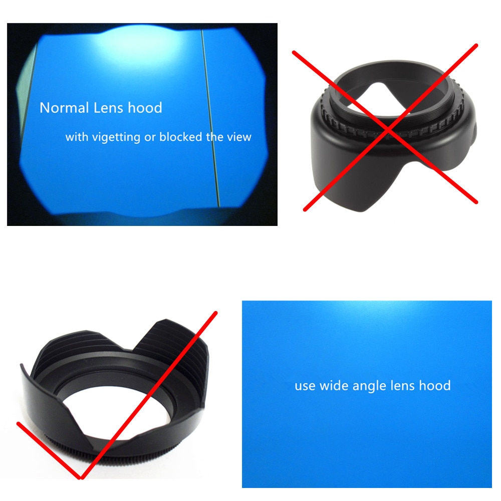 UV Filter en zonnekap Cap Cleaning pen Air Blower Adapter ring voor Nikon Coolpix B700 B600 P610 P600 P530 p520 P510 Camera