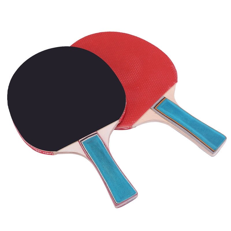 Ping Pong Paddles Wood Rubber Table Tennis Racket Enhance Your Game Pingpong Paddles Game Accessories