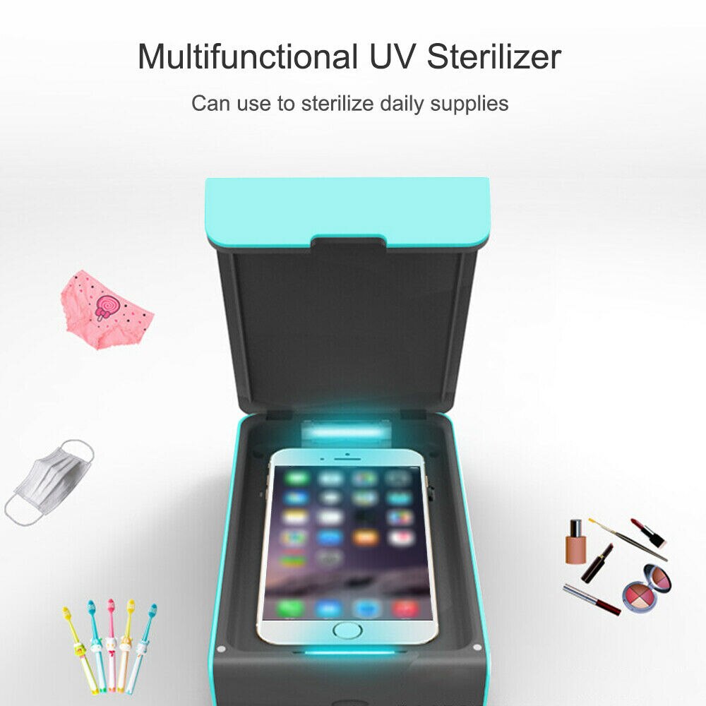 Esterilizador ultravioleta portátil con USB, 2W, limpiador de mascarillas para teléfono móvil, desinfección ultravioleta, ropa interior, calzoncillos, esterilizador UV, Aroma