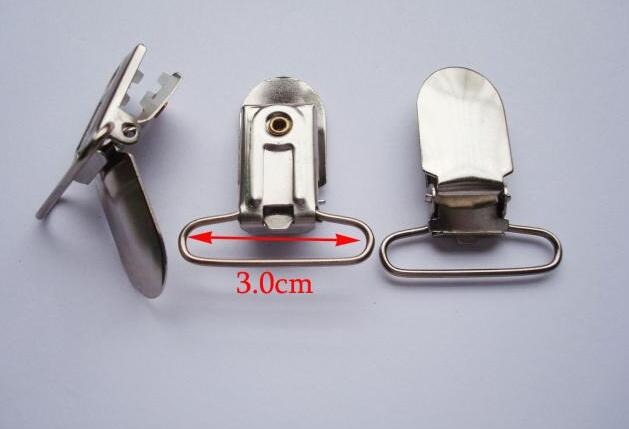30mm/35mm plastic pad jarretel clips bretels metalen clip cosplay accessoires kledingstuk beschermen clip