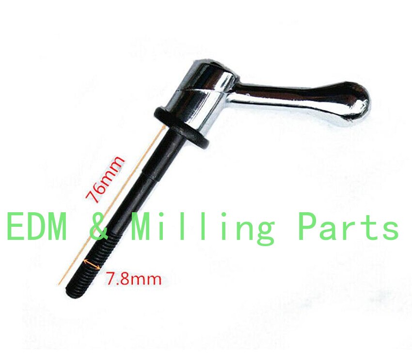 2pcs CNC Parts Milling Machine Table Lock Bolt Head Handle 5/16 Thread For Bridgeport Mill Part