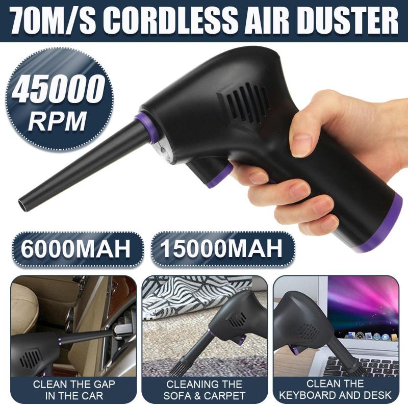Pc. Clean Duster Cordless Air Duster For Computer Cleaning Compress... – Grandado