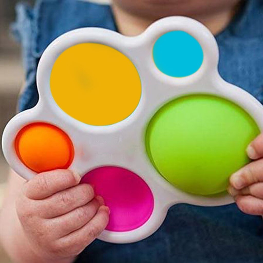 Giocattoli del bambino Prima Educazione Sonagli Giocattoli In Silicone Morbido Infantile Precoce Educazione Intelligenza Sviluppo E Formazione Intensiva Nuovo