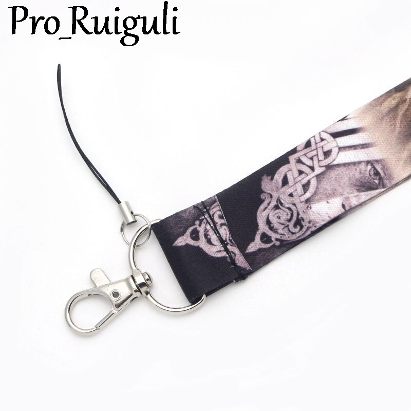 Vikings Klassieke Stijl Lanyard Voor Sleutels De 90S Telefoon Werken Badge Holder Neck Strap Met Telefoon Hang Touwen Singels linten