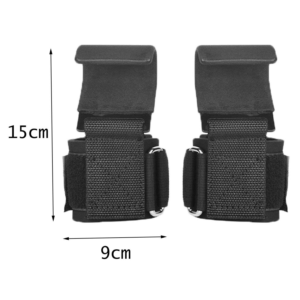 Power Weight Lifting Gym Training Hook Wrist Support Gripper Straps Indoor Gym Fitness Nylon Wrist Straps