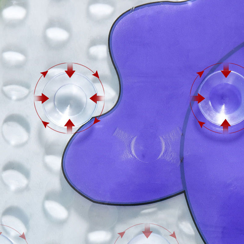 Cartoon Gedrukt Pvc Antislip Mat Kinderen Douche Bad Anti-Slip Voet Pads Badkamer Tapijt Voor Wc Floor plastic Zuignap Ma