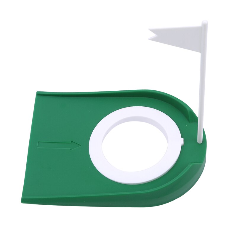 Children's Toys Golf Plastic Putter Plate Exercise Plate Green Tool Collapsible Push Rod Toy Accessories