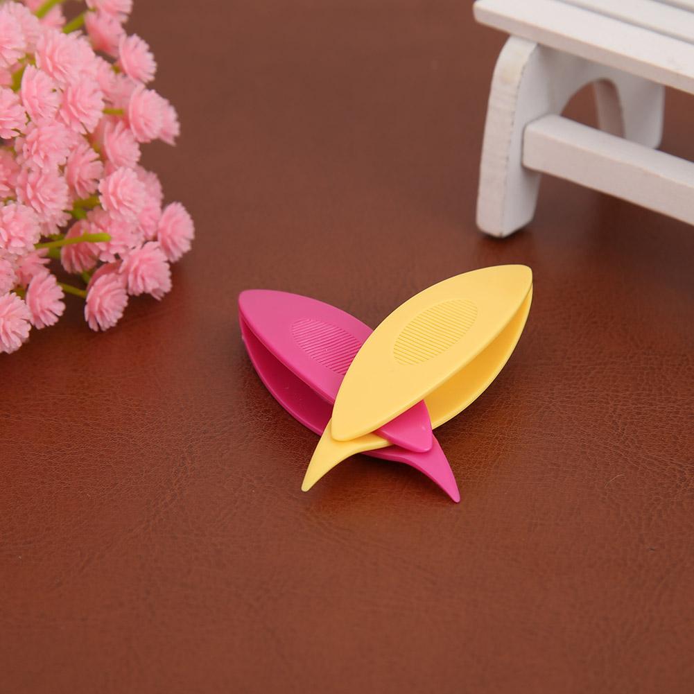 2Pcs PlasticTatting Shuttle DIY Handmade Tatting Shuttle Craft Weaving Tool Knitting AIDS