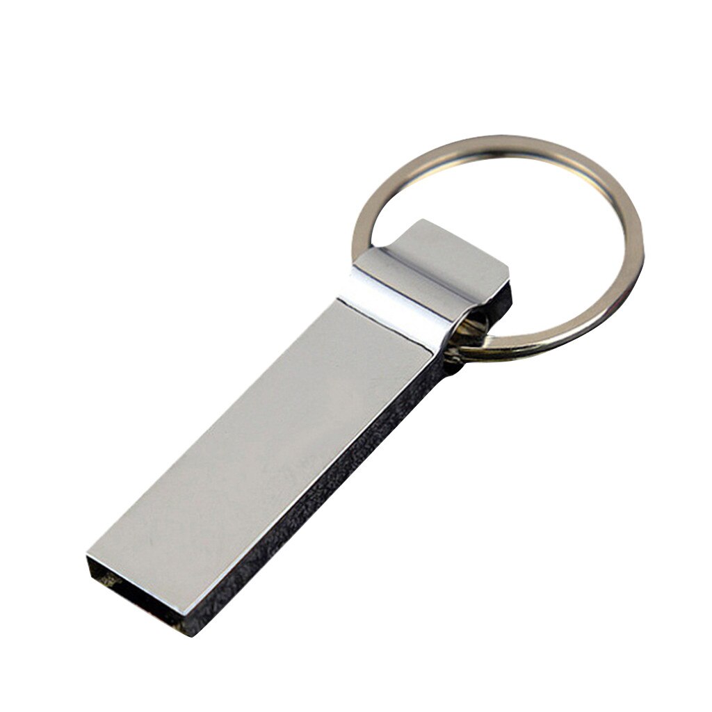 Portable Metal USB 2.0 128MB Flash Drive Memory Stick U Disk With Key Buckle Compatible with PC, Notebook 20APR13