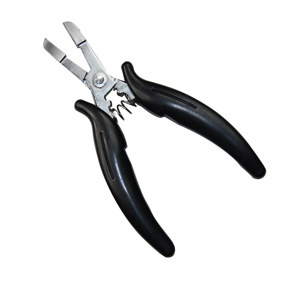 Alicates para cortar el pelo, herramienta para pelucas, extensión de cabello de Metal para pelo de punta plana, de acero inoxidable, multifuncional: Pliers G