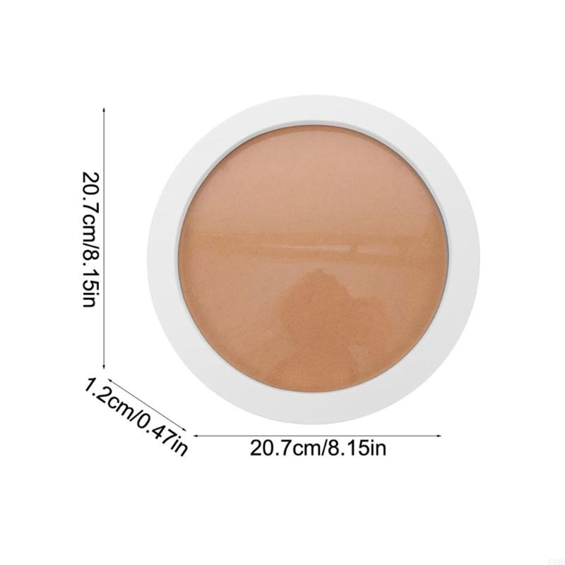 E8bd alsidige runde fotorammer til billeder, hvide billedrammer, vægophæng, dekorationer til moderne interiører