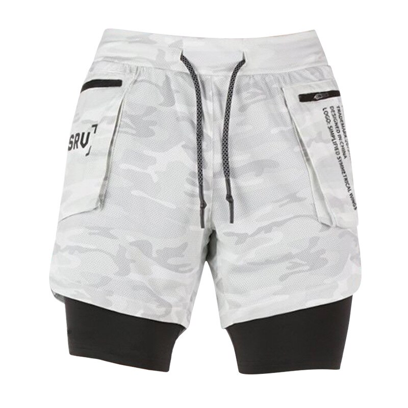 Men's Casual Shorts Large Size Quick-drying Camouflage Sport Shorts Sweat and Breathable Running Shorts Gym Joggers