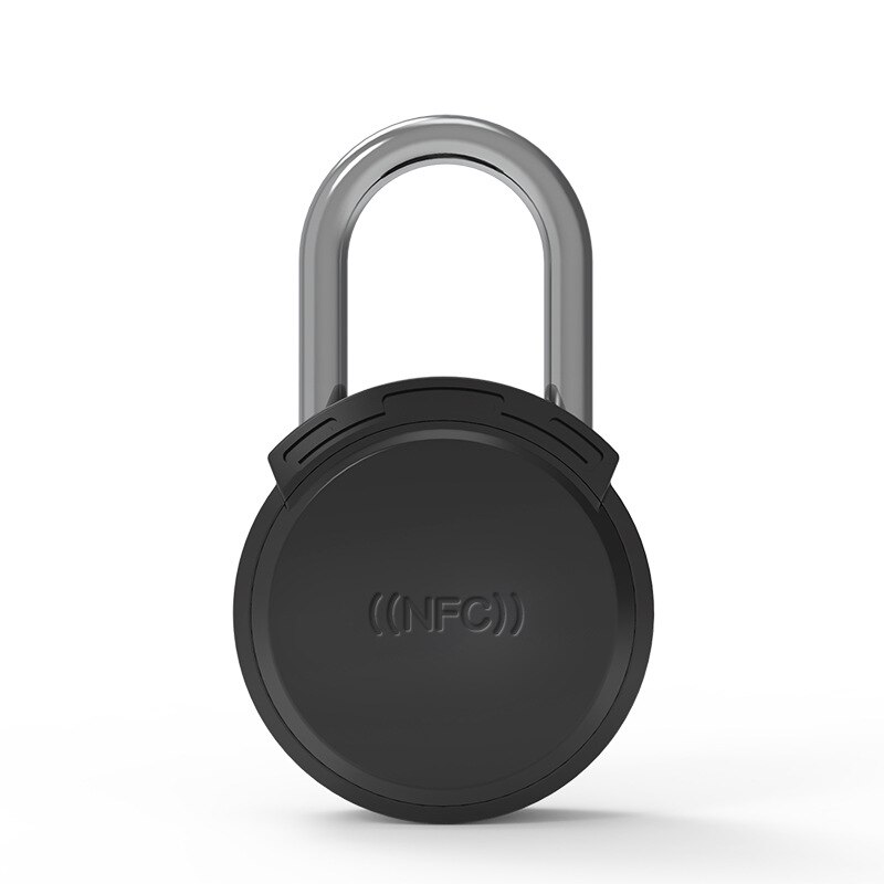 Bluetooth Card Padlock Lock NFC Mobile Phone Control Keyless Padlock Nonelectrically Smart Security Anti-Theft Luggage Padlock: Default Title