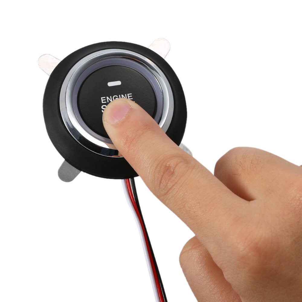 Para motor de alarma de coche Starline botón de inicio parada RFID bloqueo interruptor de encendido sin llave sistema de entrada arranque sistema antirrobo