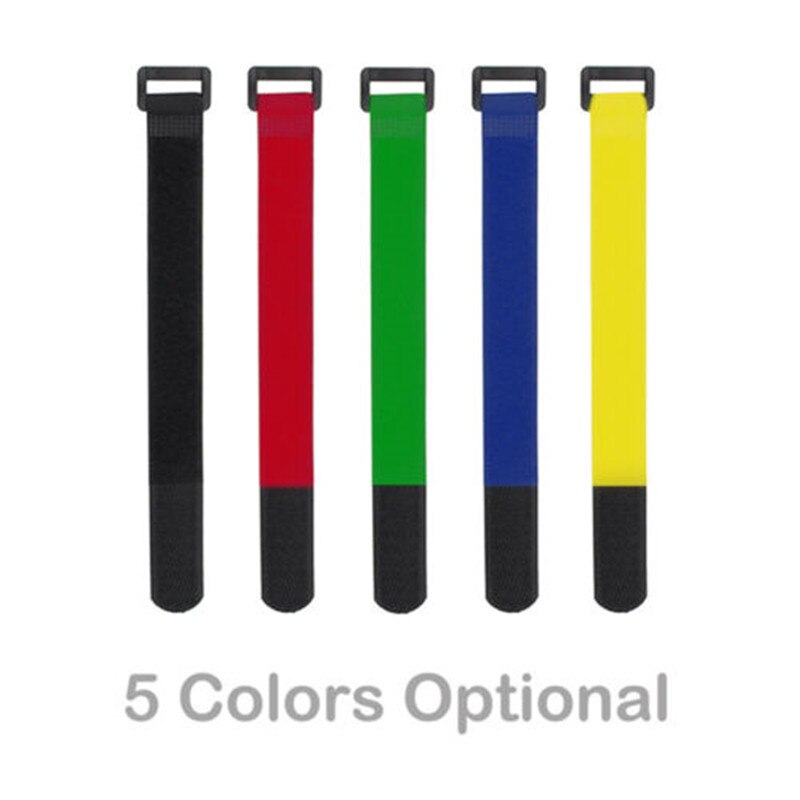 10pcs Reusable Self Adhesive Hook Loop Cable Tie F... – Grandado