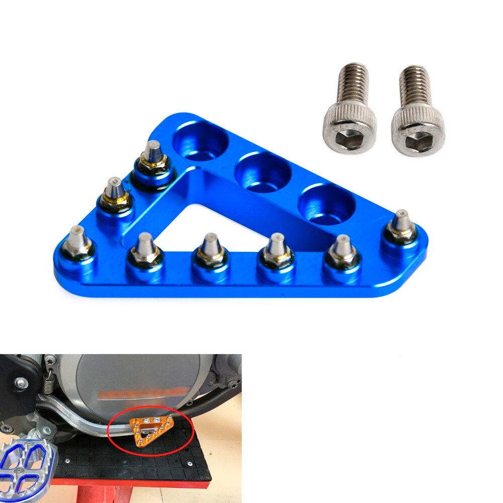 Embout de pédale de frein arrière nicecnc pour husaberg te  fe 125 200 250 300 350 390 450 500 501 570 husqvarna te tc tx fe fc fs  fx 701 beta