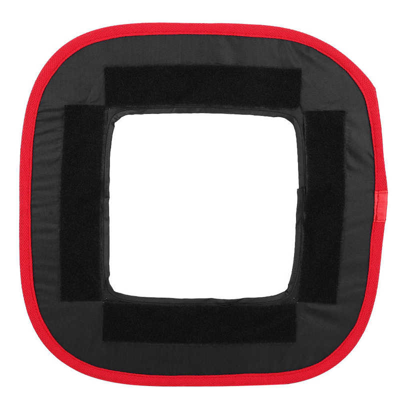 Foldable Photography Square LED Video Light Diffusion Diffuser Softbox Studio Light Softbox Kit Accessories