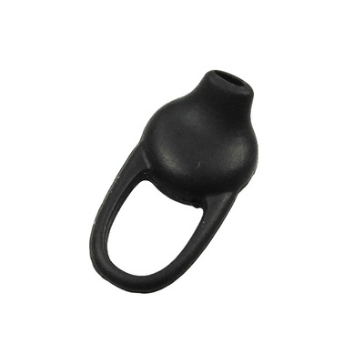 3 Stks/set Siliconen In-Ear Bluetooth Oortelefoon Case Oorhaak Set Covers Tips Oordopjes Oordopje Ear Pads Kussen Voor oortelefoon: 3PCS BLACK