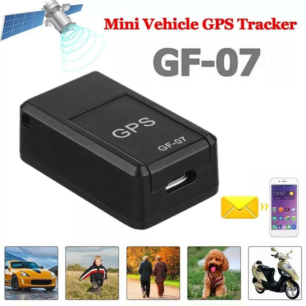 Minirrastreador gps infantil, rastreador de carro anti-perda com localizador magnético controle de controle