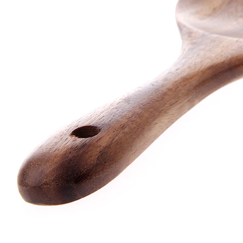 Wooden Kitchen Spoon Teak Wood Rice Spoon Rice Paddle Wood Tablespoon Big Potato Serving Spoon Wooden Kitchen Utensils Tableware
