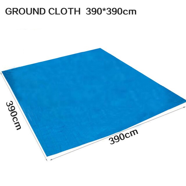 240, 300, 360cm, sobre el suelo, piscina, tela de suelo, cubierta hinchable, accesorio para piscina, tela de suelo B33003: ground cloth 390cm