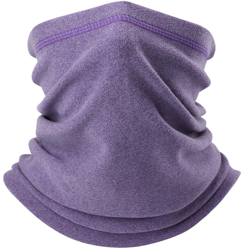 Windproof Fleece Warm Bandana Solid Color Face Mask Scarf Ski Hiking Snowmobile Neck Warmer Gaiter Headband Men Women Winter: 006
