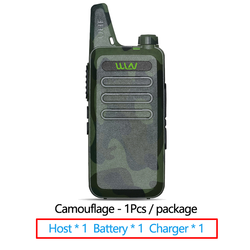 Mini Radio portátil 400-520MHz 5W 16 canales UHF transceptor Walkie Talkie WLN KD-C1 Talki Walki BAOFENG BF-888S UV5R Quansheng: Negro / EURO