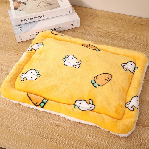 Süße Haustier-Kaninchen-Hängematte, Baumwolle, Hamster-Maus, hängende Bettmatte für kleine Haustiere, Hamster, warme Schlafnester, hängende Hängematte, Bett, Envoy Serve: Orange