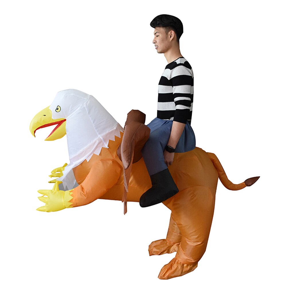 Adults Inflatable Griffon Costume Halloween Blow Up Suit Funny Clothes For Halloween Birthday Cosplay Fancy Party Supplies