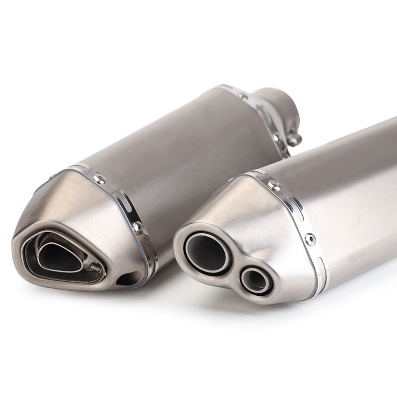 36-51mm Universal Motorcycle Exhaust Modified MufflerScooter Pit Bike Dirt Motocross For R6 ER6N CBR250R Z650 MT07 R25