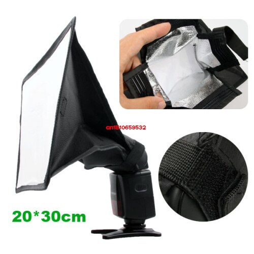 20X30 Flash softbox diffuser for Yongnuo YN560 YN468 YN467 YN465 YN460 II YN460 YN462 camera