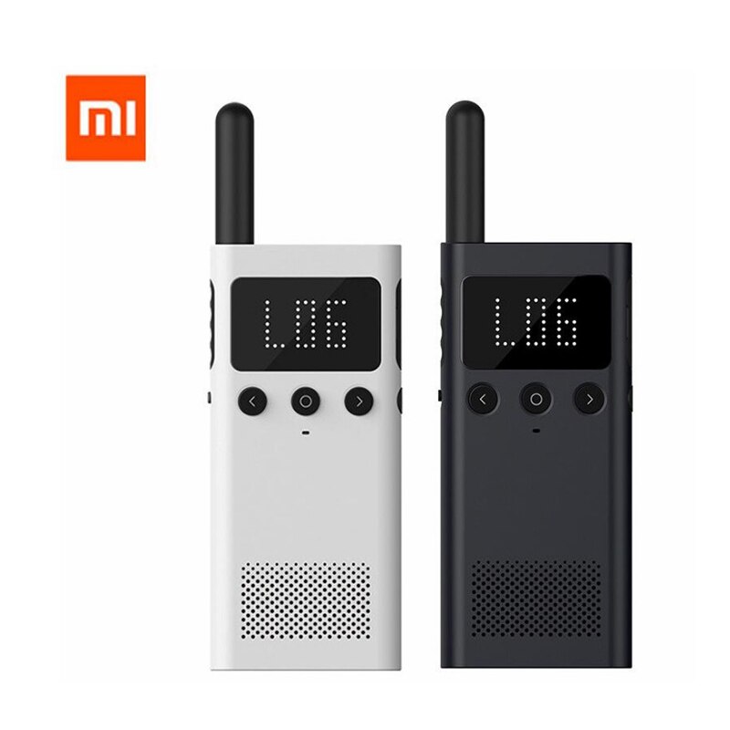 Xiaomi Mijia Smart Walkie Talkie 1S with FM Radio Speaker Smart Phone APP Control Location Share Fast Team Talk Outdoor