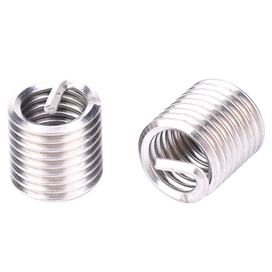 20 Pcs Female Thread Repairing Kit M9x1 5 Stainless Steel Rethreading Tap Set Fastening Thread Insert Set Spiral Wire Screw