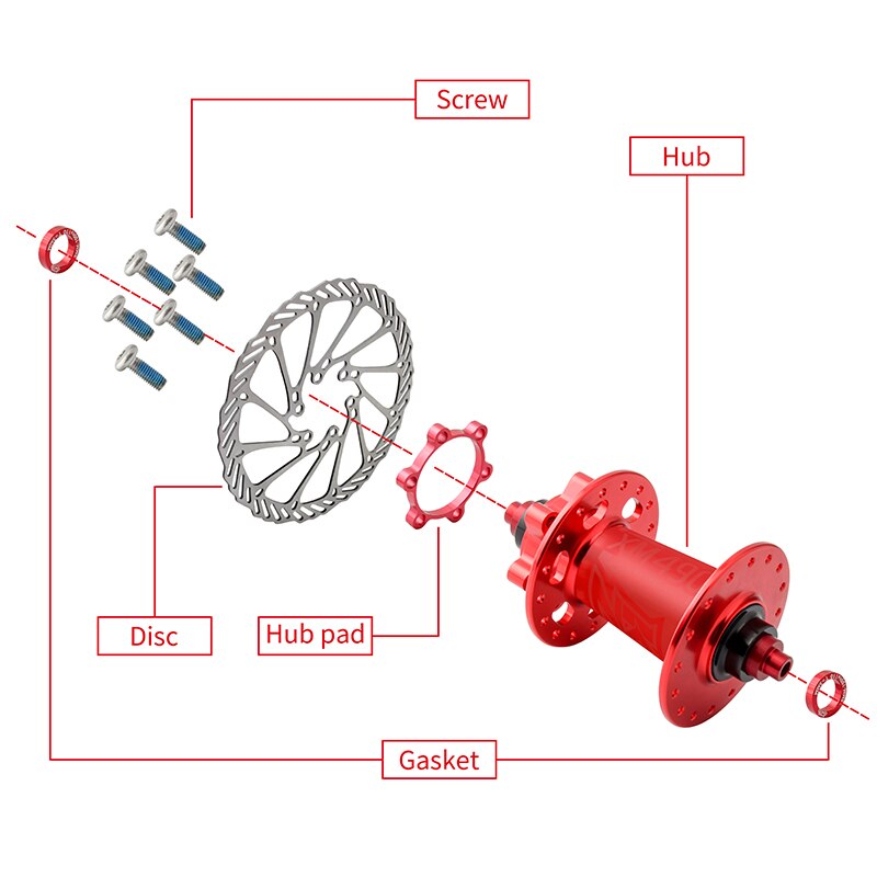 Muqzi Fiets Voor Boost Hub Adapter Rear Hub 12X142-148Mm Voor 15X100-110mm Fiets Conversie Spacer Washer