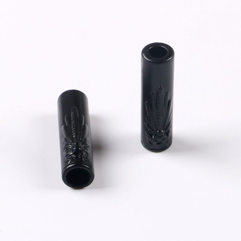Tope con patrón de libélula en relieve de 27,5mm de altura, extremos de cuerda, tapa de cordón, enganches, accesorios para cordones de ropa: Gun Metal