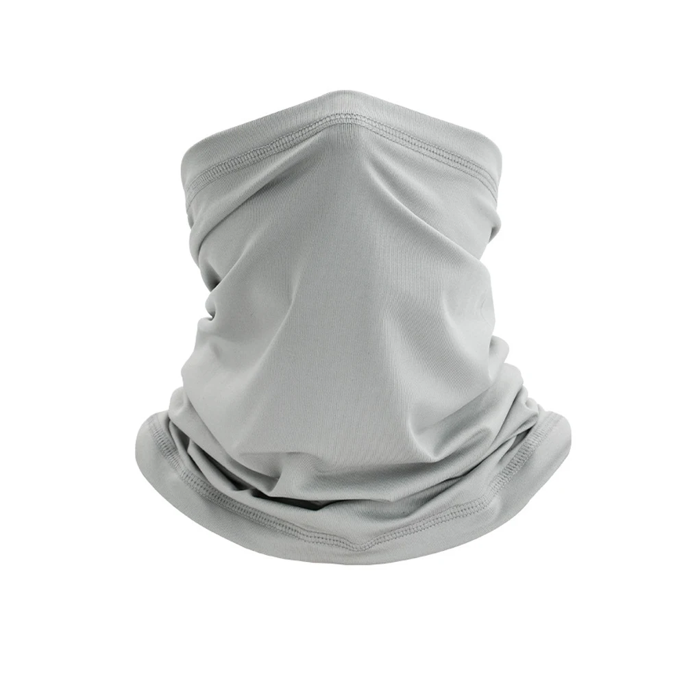 1×Bivakmuts Fietsen Nekbuis Sjaal Snood Biker Gezichtsmasker Warmer OutdoorSport Wandelen Vissen Fiets Hoofddoek 24CM×42CM: Black