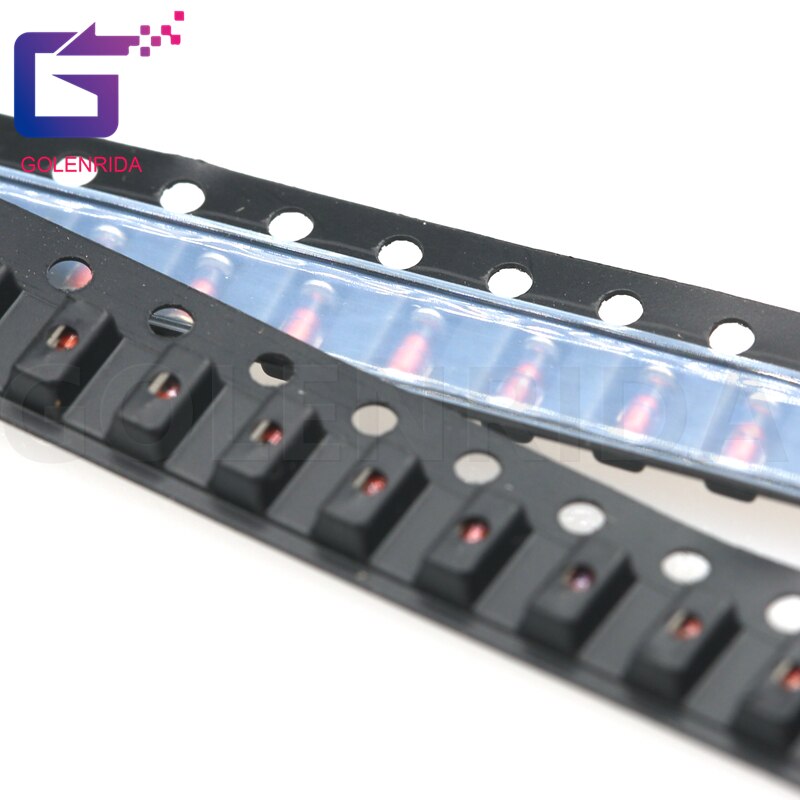 100PCS SMD Switching Diode LL4148 1N4148 glass cylinder 1206 package