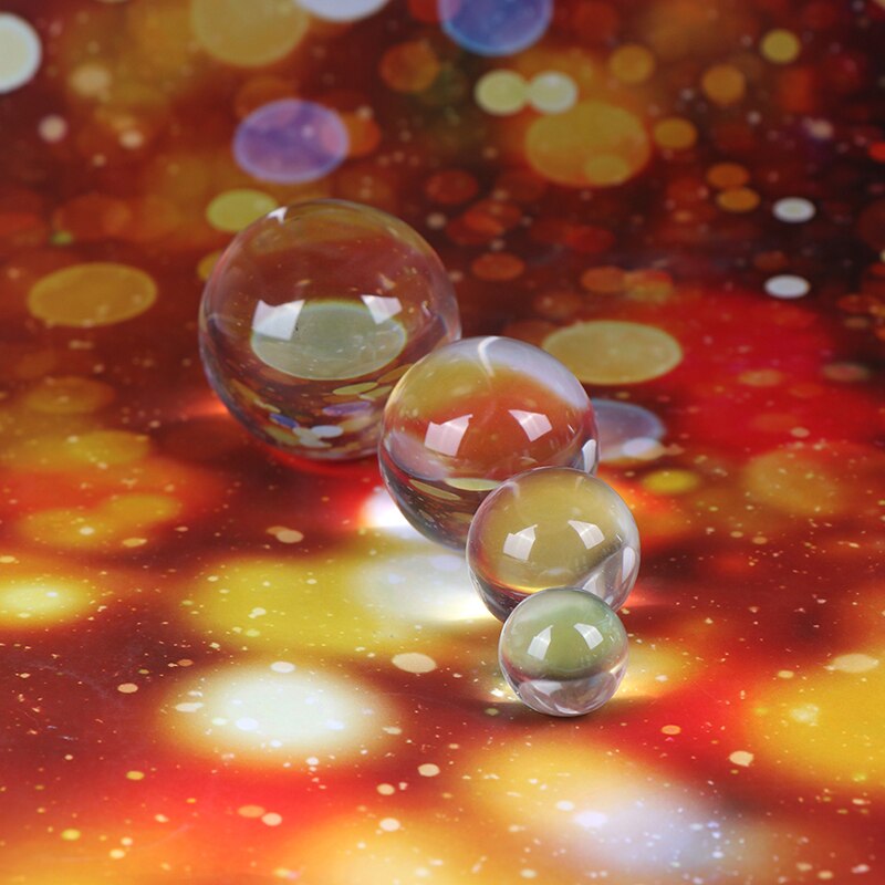 20/30/40mm krystalkugle kvartsglas gennemsigtige kuglesfærer glas kugle fotografering bolde krystal dekor feng shui