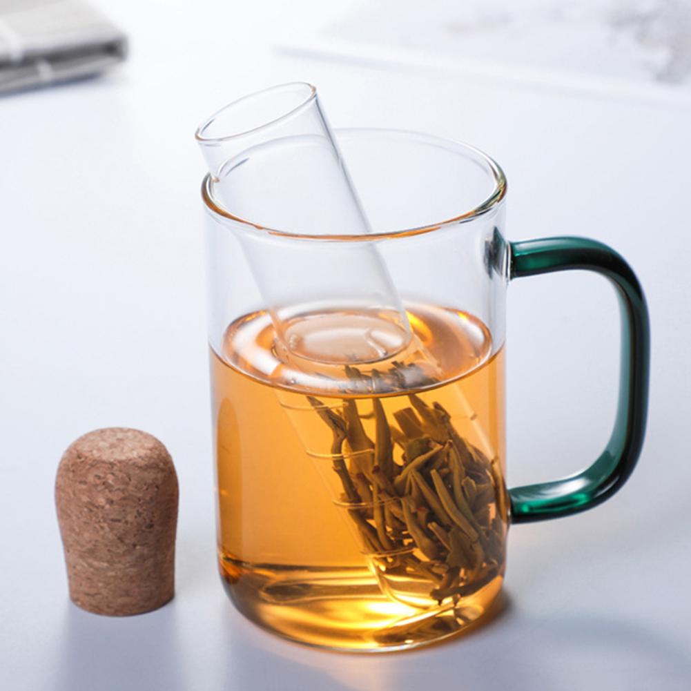 Infuseur à thé en verre, 1 pièce, tuyau , en verre, passoire à thé pour tasse, filtre fantaisie pour thé Puer, accessoires