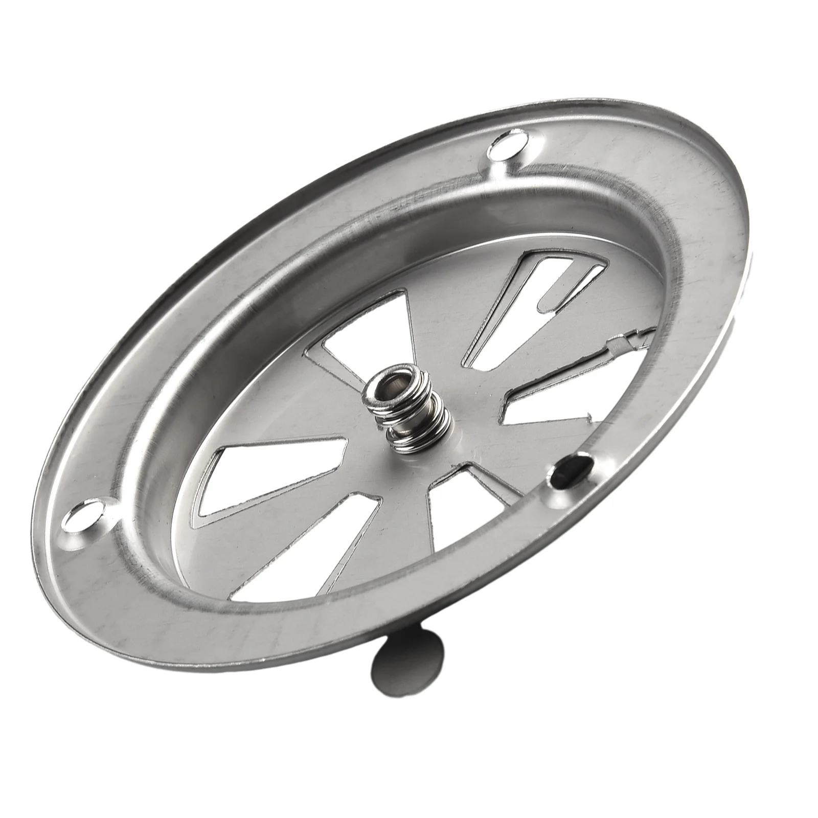 1 st BBQ Grill Uitlaat Rvs Kachel Ontluchter Demper Oven Air Regelklep Uitlaat Ronde Cover 9.5x9.5x3 cm