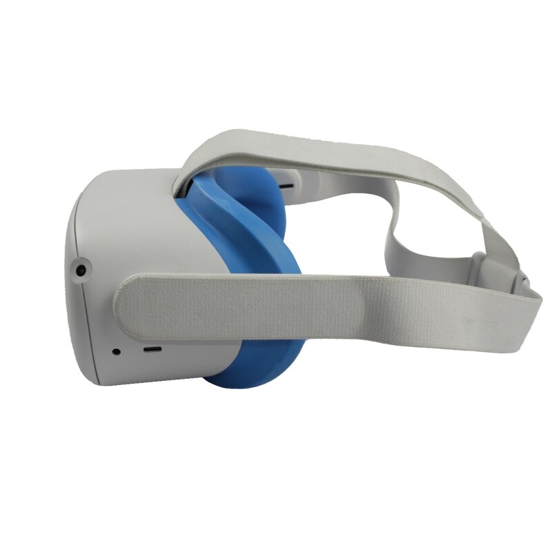 Almofada de silicone vr glesses máscara de olho almofada rosto capa protetora quadro capa de reposição para casa para oculus-quest 2