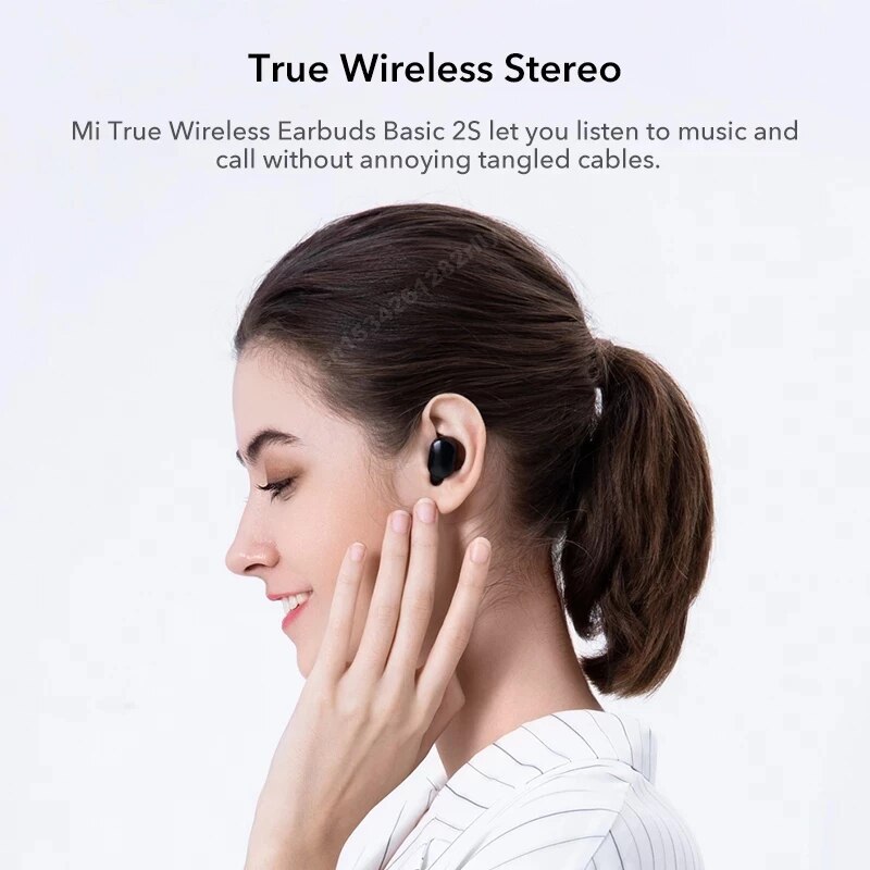 Original Xiaomi Redmi Airdots 2s Earphone Mi True Wireless Earbuds Basic 2s Bluetooth 5.0 Air2 SE TWS Mic Gaming Mode In Stock