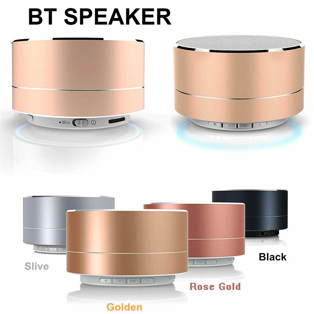 HIPERDEAL Draagbare speaker met LED voor iPHONE draagbare surround sound box voor mobiele telefoon MP3 draadloze mini draagbare speaker