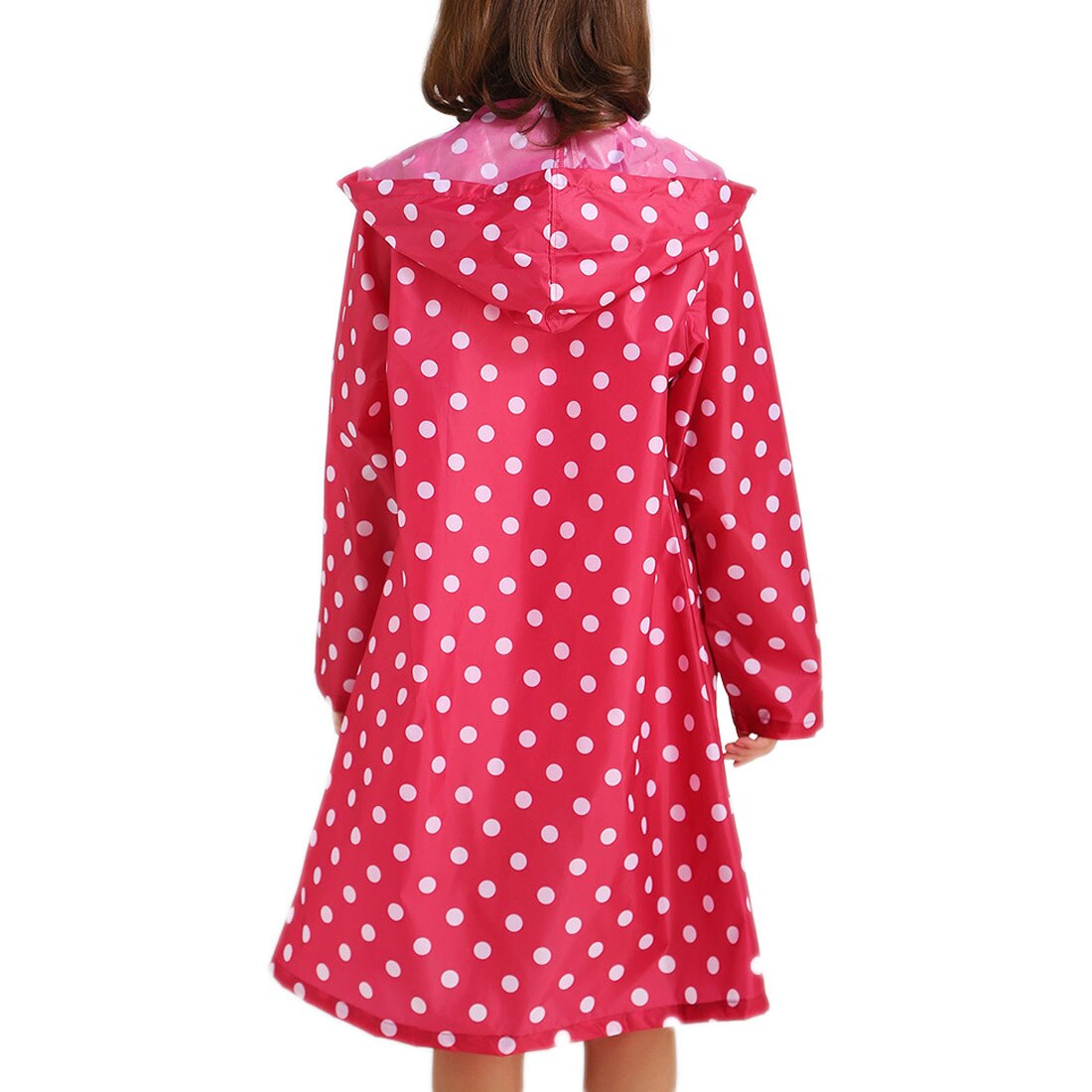 Outdoor Waterproof Girl Lady Hooded Raincoat Women Travel Riding Cloth Rain Coat For Women Poncho Long Rainwear Rain